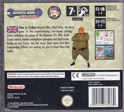 Advance Wars Dual Strike - Nintendo DS (A Grade) (Genbrug)